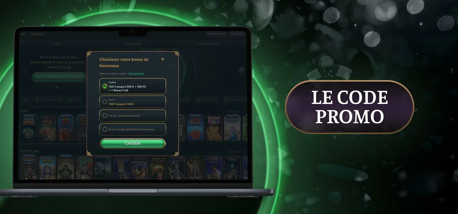 Code promo Talismania Casino