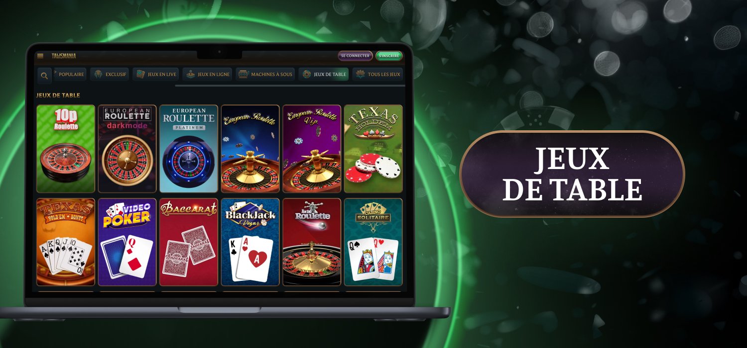 Jeux de table chez Talismania